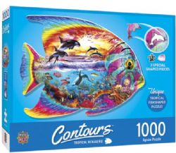 MASTERPIECES SILHOUETTE CASSE-TÊTE 1000 PIÈCES - POISSON #275-71960